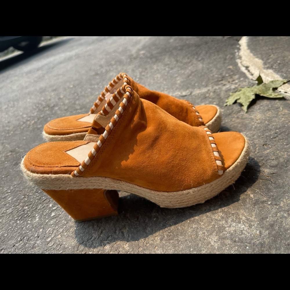 Klik Suede Mule Heel